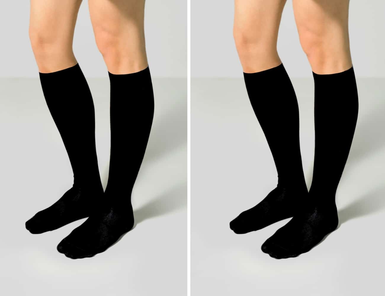 Πακέτο 2 Ανδρικές Κάλτσες Τεχνολογίας Συμπίεσης Classic 18-22 mmHg