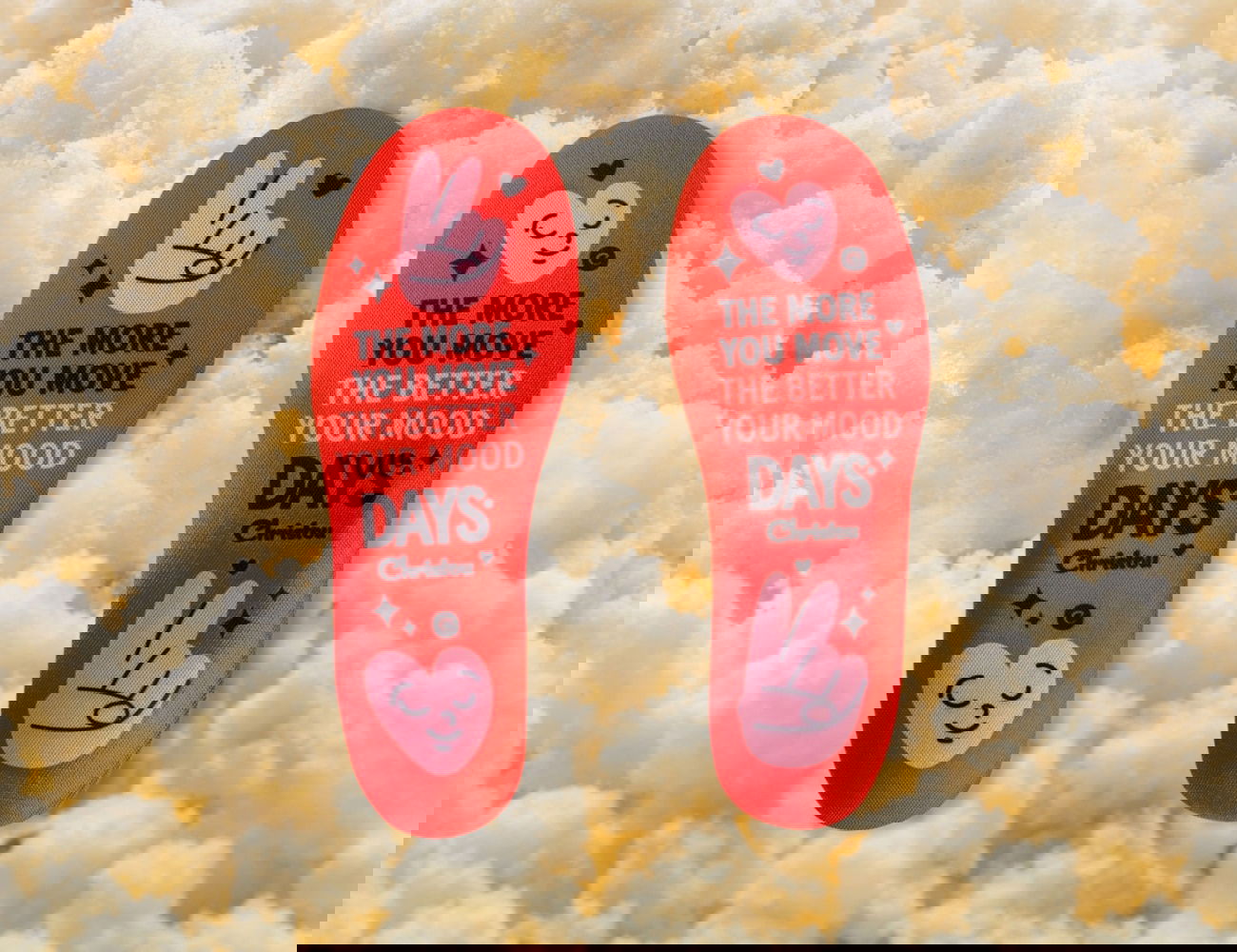 Ανατομικοί Πάτοι για Παιδιά Move your Mood Comfy Red