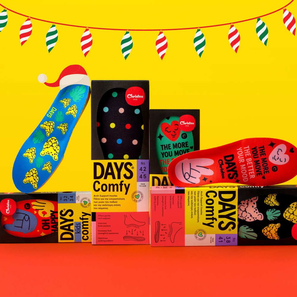 Πακέτο Γνωριμίας 2τμχ: Πάτοι Days: 1 Ανατομικός + 1 Αρωματικός