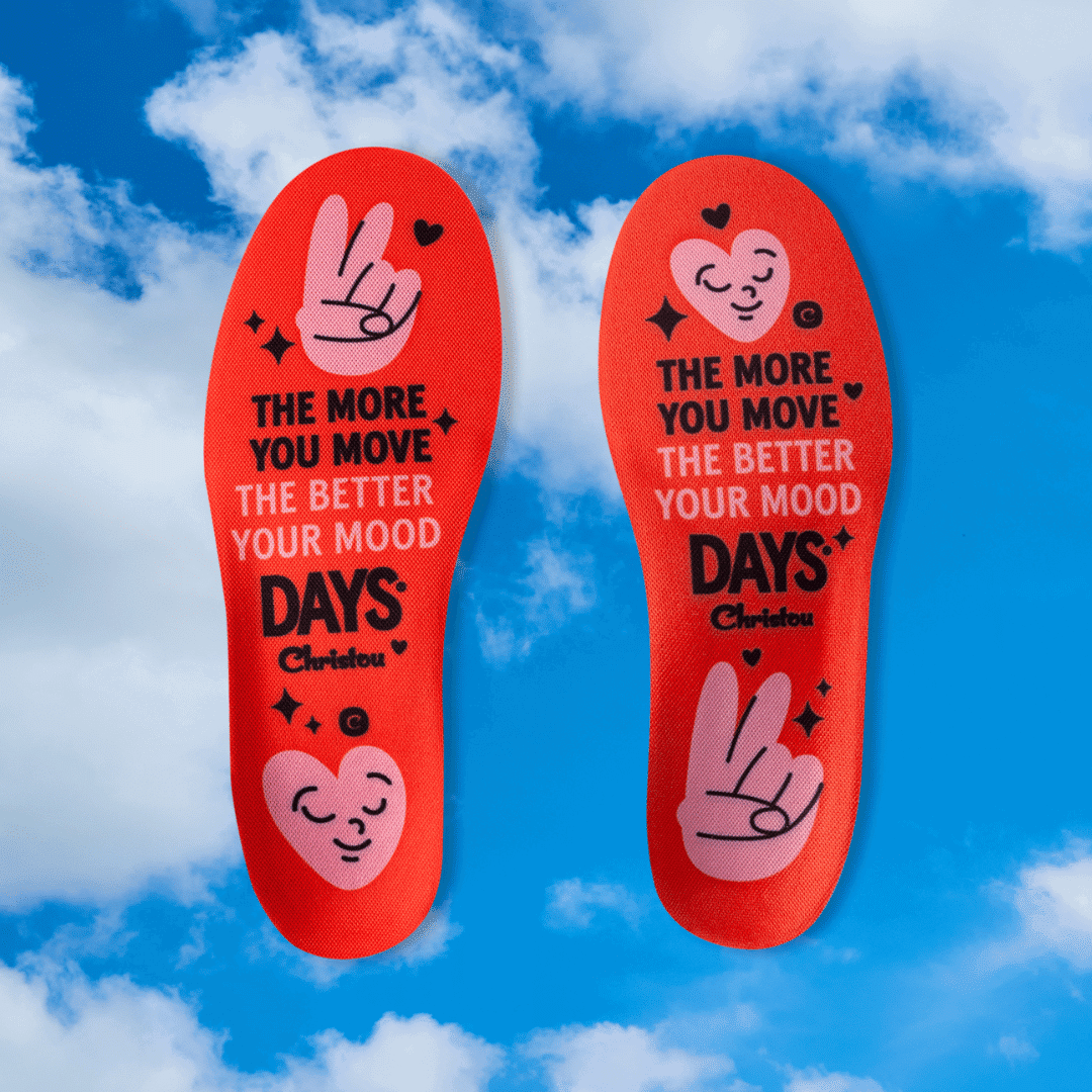 Ανατομικοί Πάτοι για Παιδιά Move your Mood Comfy Red