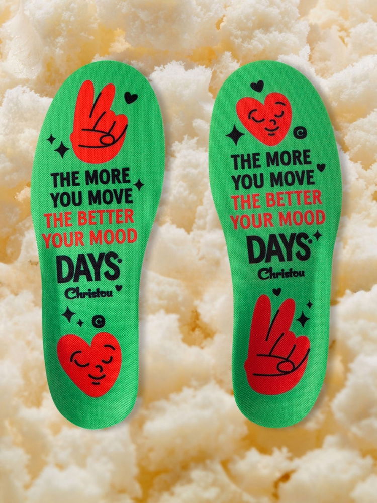 Family Pack : 2 Ανατομικοί + 2 Αρωματικοί Πάτοι Days