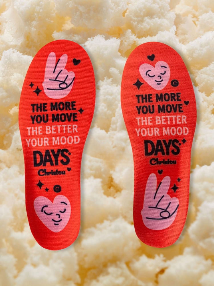 Ανατομικοί Πάτοι για Παιδιά Move your Mood Comfy Red