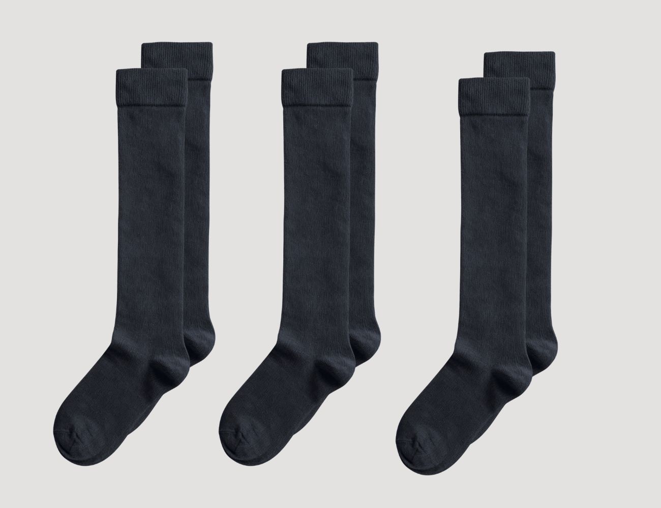 Πακέτο 3 Αντρικές Κάλτσες Τεχνολογίας Συμπίεσης Light Edition 16-20mmHg-Navy Blue