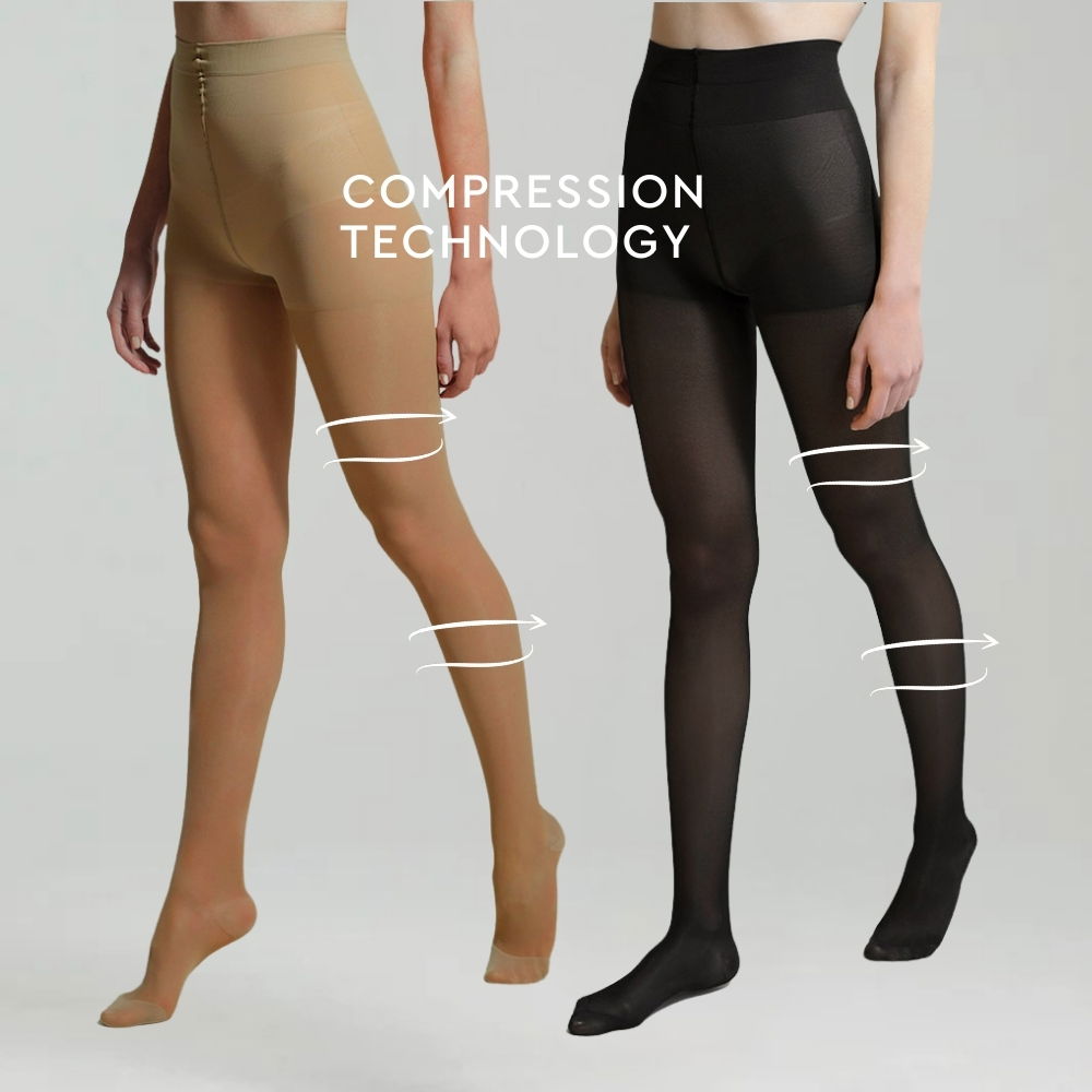 Πακέτο 2 Καλσόν Τεχνολογίας Συμπίεσης 140 DEN -χρώματος της επιλογής σας