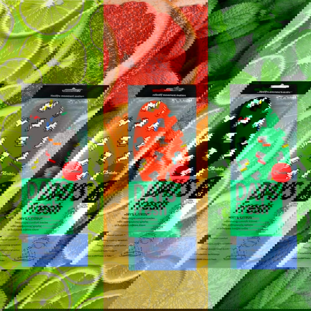 “Σεζόν” Εssentials : Κάλτσες Τεχνολογίας Συμπίεσης + Αρωματικοί Πάτοι Days fresh