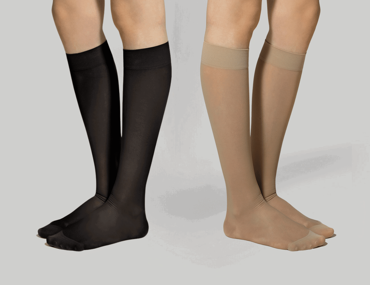 Πακέτο 2 Κάλτσες Τεχνολογίας Συμπίεσης 140 den