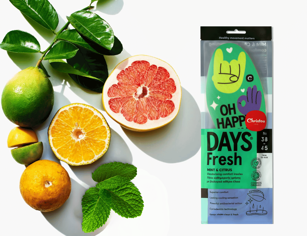 Αρωματικοί Πάτοι Fresh Oh Happy Days Green