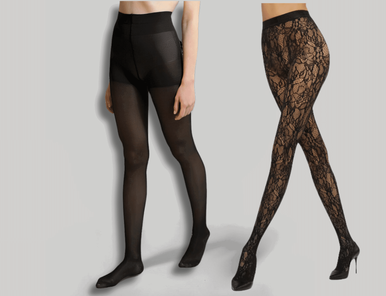 Xmas Combo: 1 Καλσόν florence floral lace + 1 Καλσόν Τεχνολογίας Συμπίεσης 140 DEN