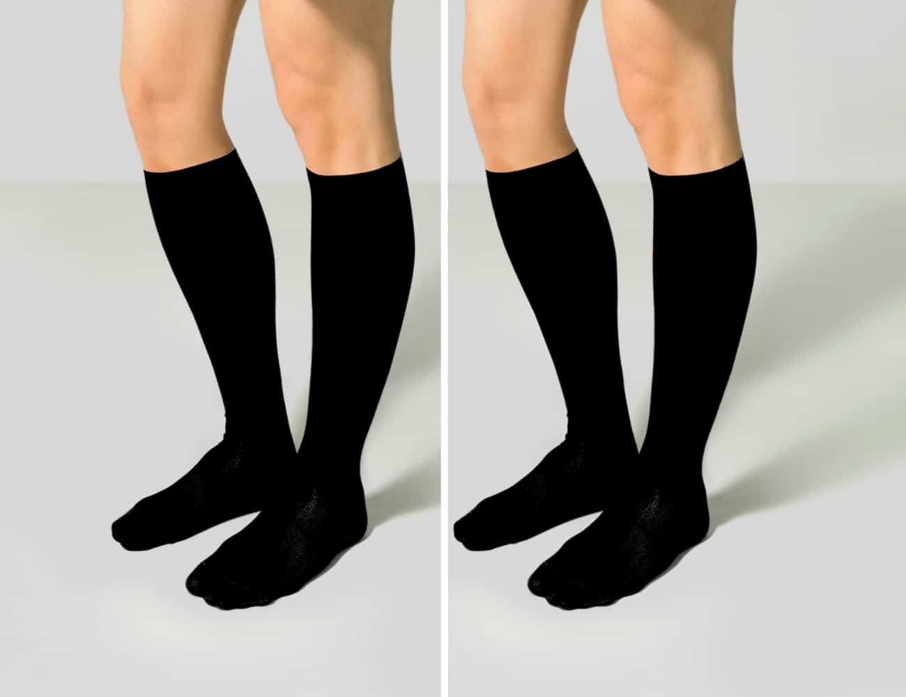 Πακέτο 2 Ανδρικές Κάλτσες Τεχνολογίας Συμπίεσης Classic 18-22 mmHg