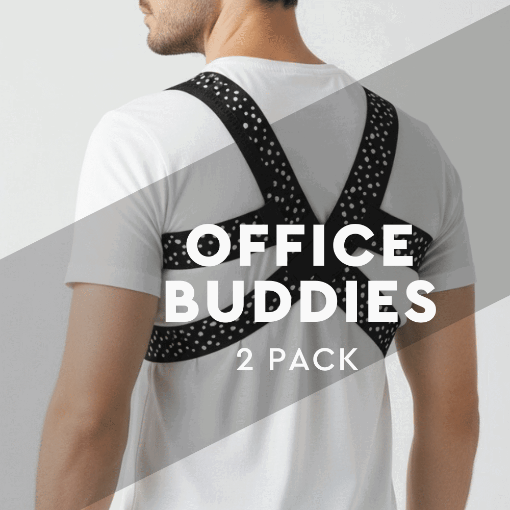 Office Buddies – Πακέτο με 2 Ιμάντες για την Σωστή Στάση του Σώματος