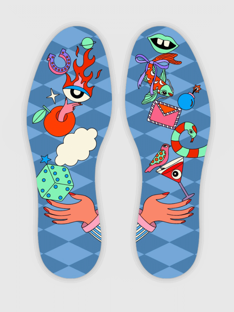 Martini Dice Αρωματικός Πάτος – Blue