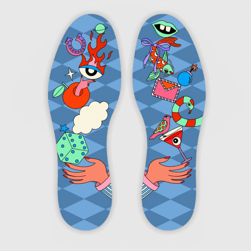 Martini Dice Αρωματικός Πάτος – Blue