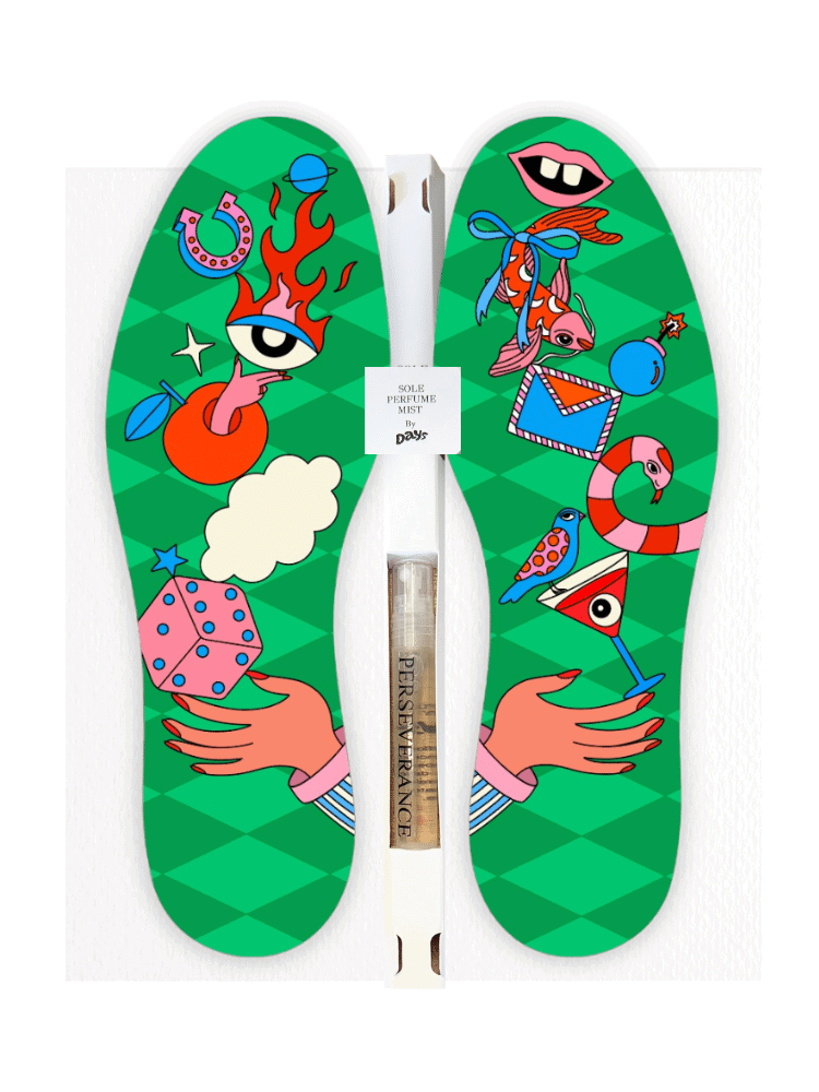 Στάσου Καλύτερα, Περπάτα Ξεκούραστα  : 1 ιμάντας πλάτης + 1 Αρωματικός Πάτος Days limited edition.