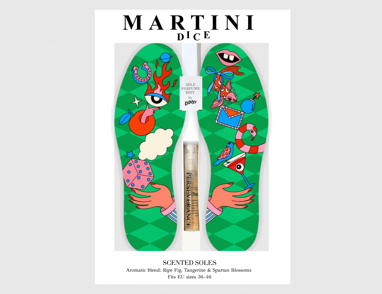 Martini Dice Αρωματικός Πάτος – Green
