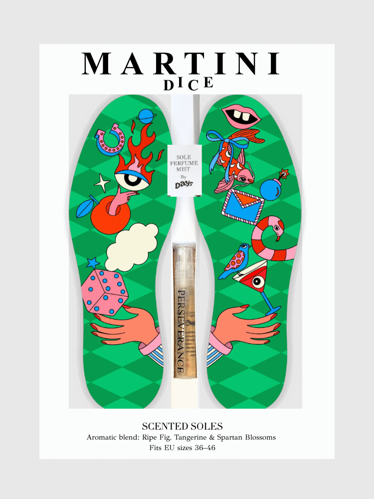 Martini Dice Αρωματικός Πάτος – Green