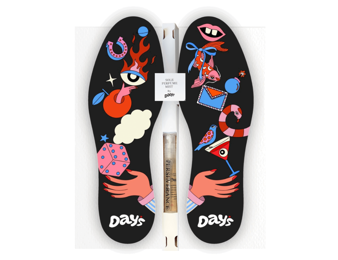 Στάσου Καλύτερα, Περπάτα Ξεκούραστα  : 1 ιμάντας πλάτης + 1 Αρωματικός Πάτος Days limited edition.