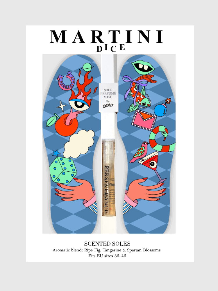 Martini Dice Αρωματικός Πάτος – Blue