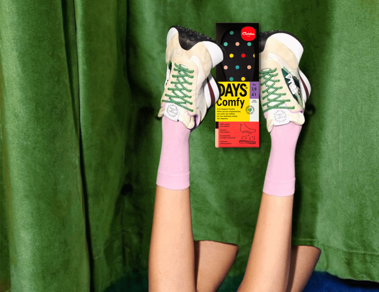 Super Black Friday Πακέτο 2+2 Ανατομικοί Πάτοι Days Comfy