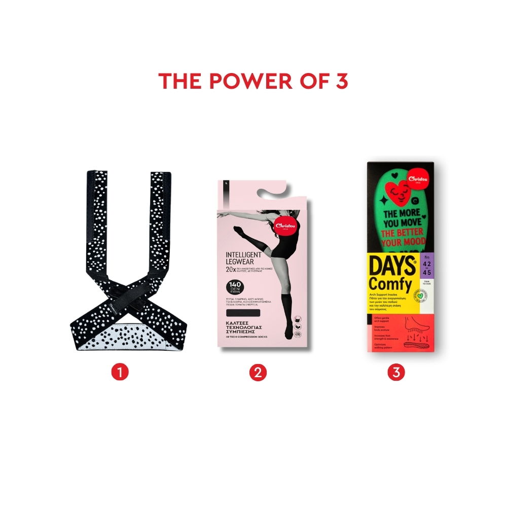 Στάσου καλύτερα, περπάτα καλύτερα με ξεκούραστα πόδια