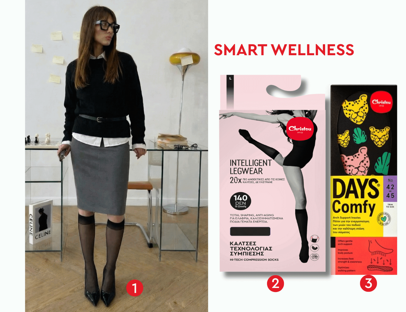 Στάσου καλύτερα, περπάτα καλύτερα με ξεκούραστα πόδια