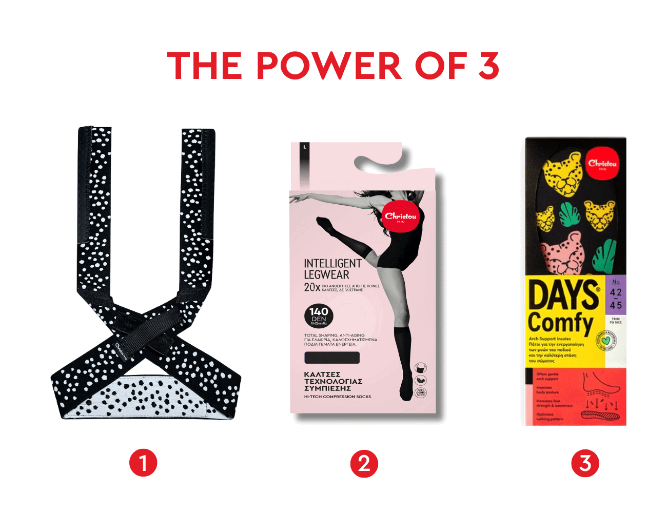 Στάσου καλύτερα, περπάτα καλύτερα με ξεκούραστα πόδια