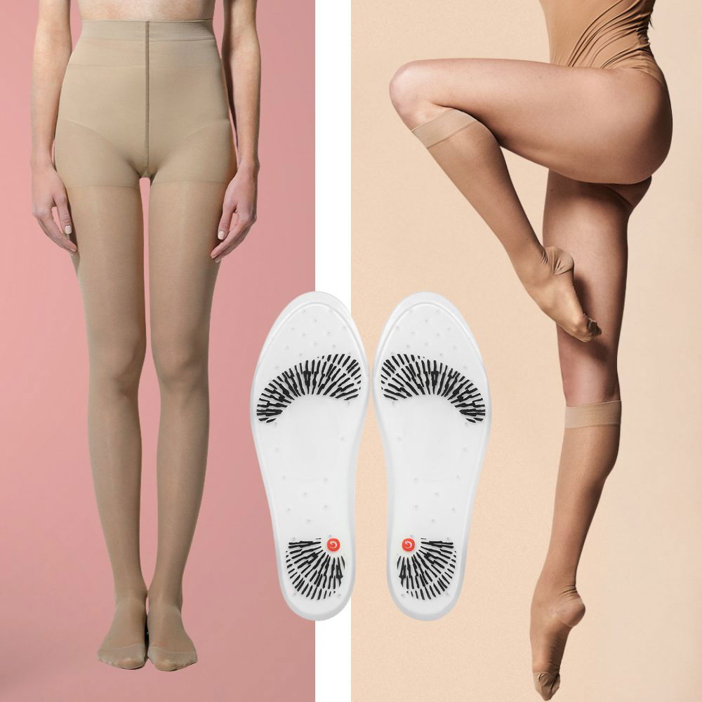 Filio’s All‑Day Wellness : Πάτοι Σιλικόνης, Καλσόν & Κάλτσες Συμπίεσης