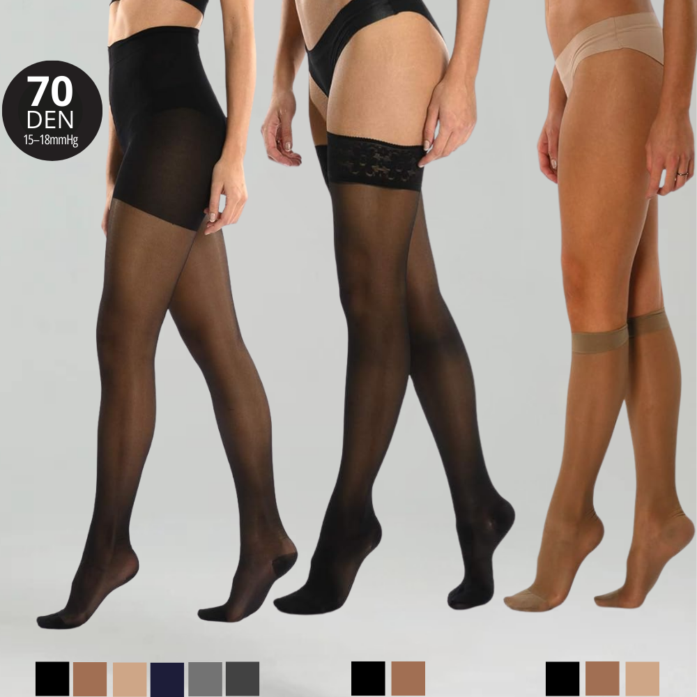 Scudotex 70 Den For All Occasions: Πακέτο Κάλτσες, Καλσόν & Κάλτσες Ριζομηρίου