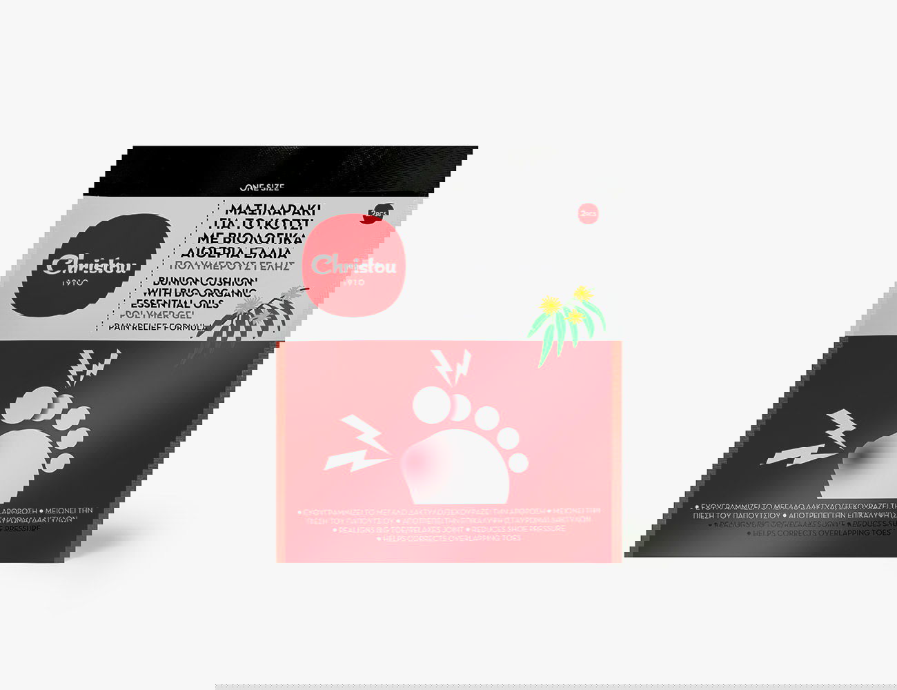 Bunion Cushion with Bio-Organic Essential Oils