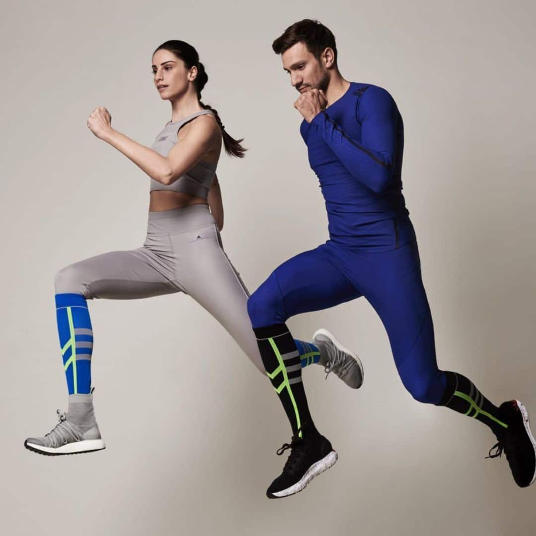Graduated Compression Knee-High Sports Socks