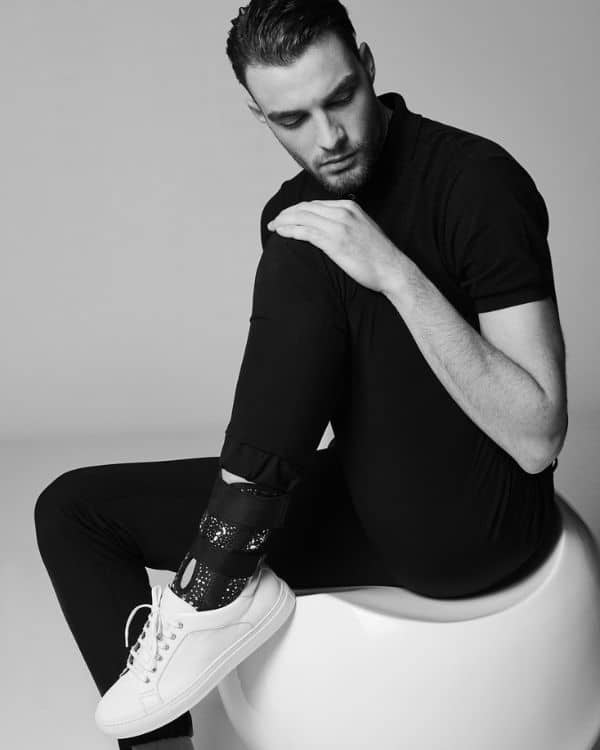 Top Ankle Support With 4 Flexible Side Stays