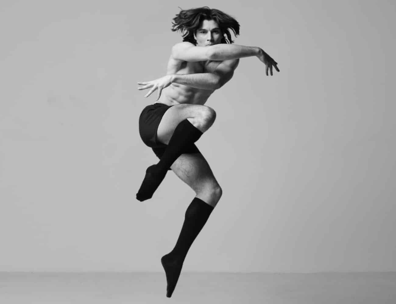 Graduated Compression Knee-High Cotton Socks for Men