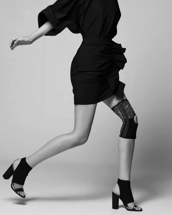 Top Knee Support With Silicone Patella Pad & Flexible Side Stays