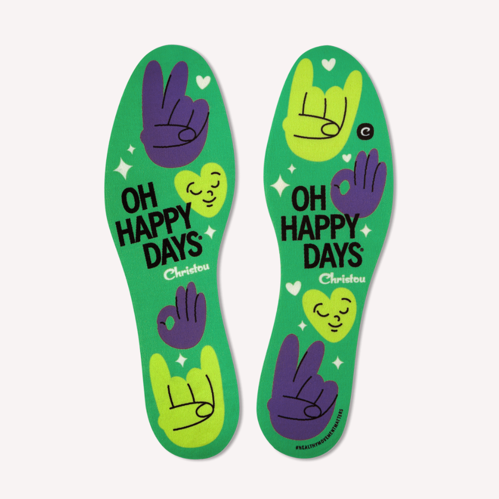 Aromatical Insoles Fresh Oh Happy Days Green
