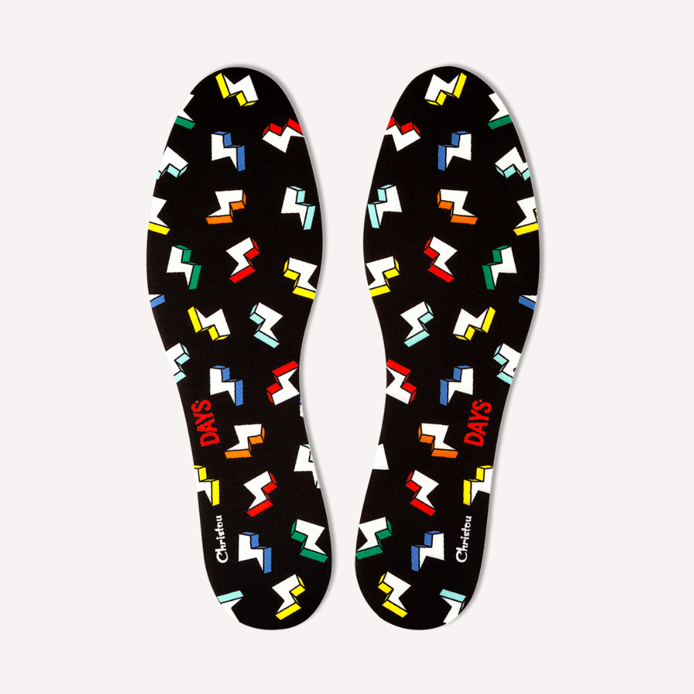 Aromatical Insoles Fresh Thunderbolts Βlack