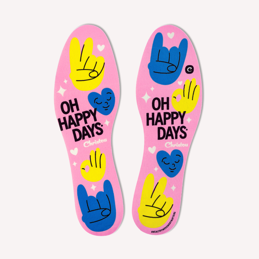 Aromatic Insoles Fresh Oh Happy Days Pink