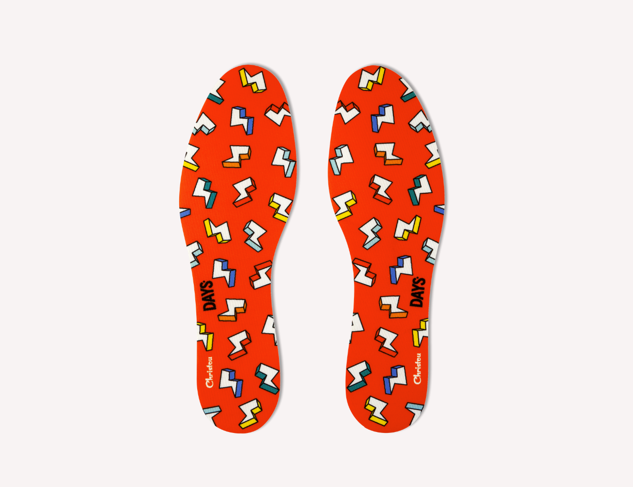 Aromatical Insoles Fresh Thunderbolts Red