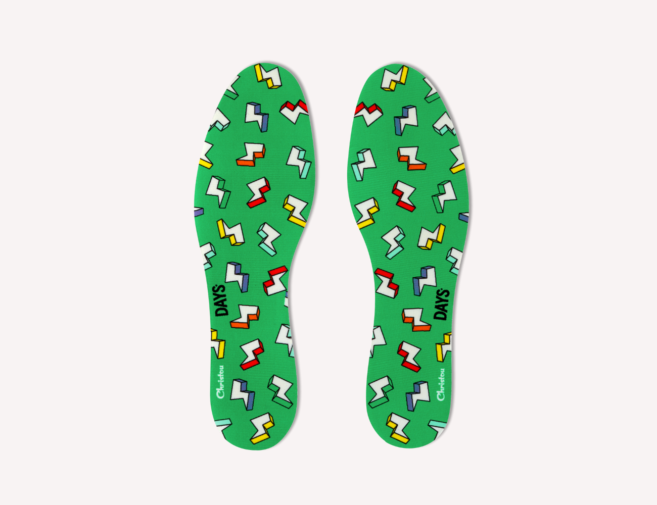 Aromatical Insoles Fresh Thunderbolts Green