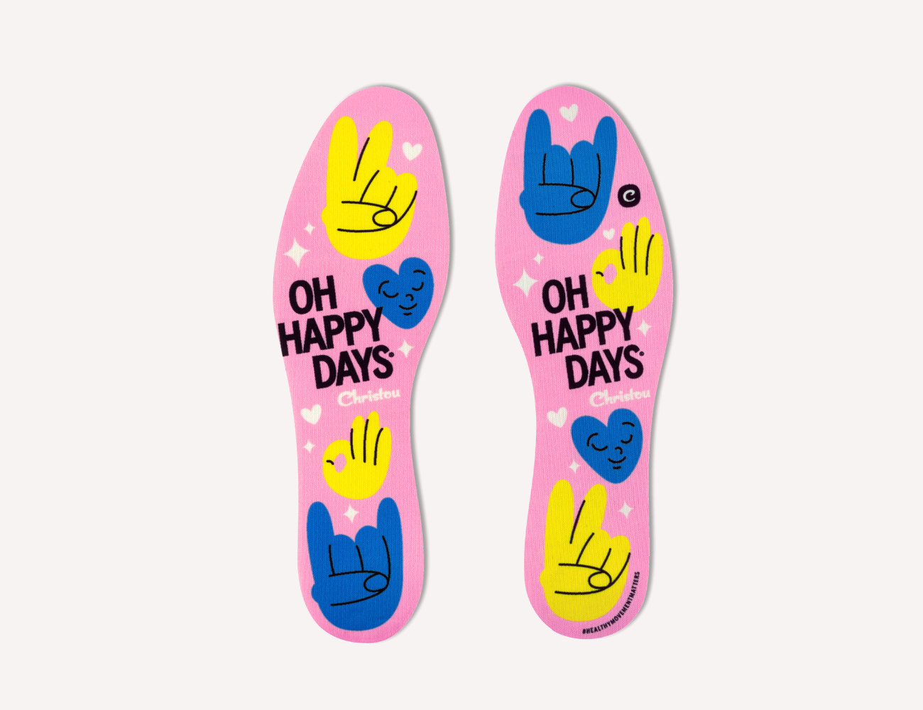 Aromatic Insoles Fresh Oh Happy Days Pink