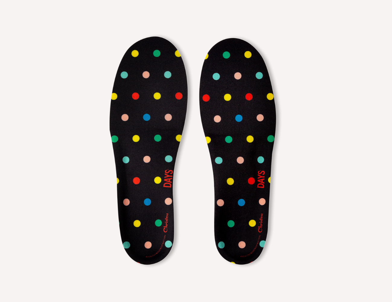Anatomical Kids Insoles Polka Dot Comfy