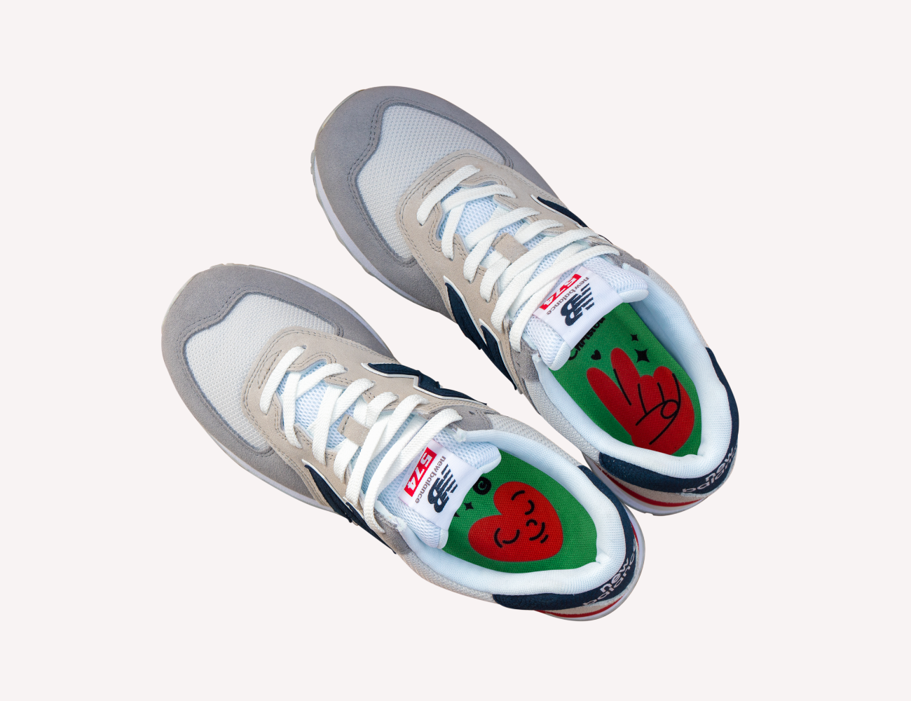 Anatomical Adult Insoles Move Your Mood Comfy Green