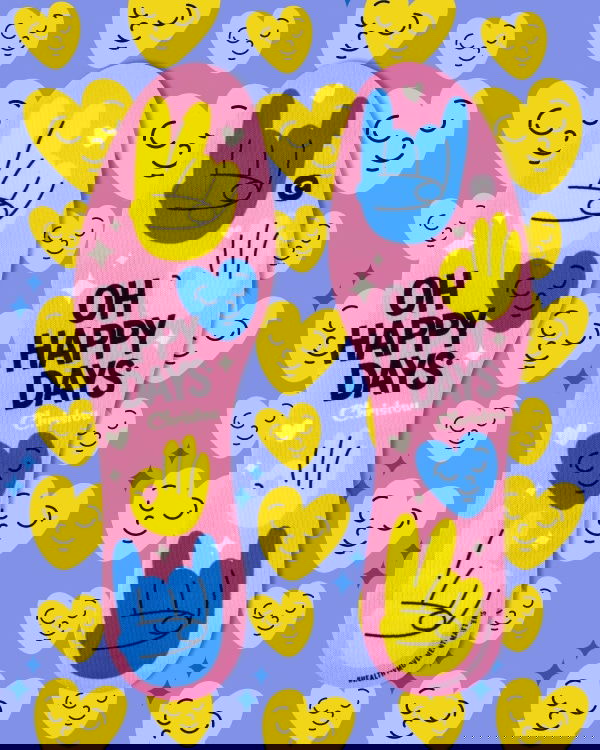 Aromatic Insoles Fresh Oh Happy Days Pink