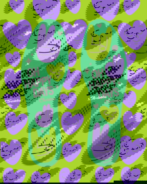 Aromatical Insoles Fresh Oh Happy Days Green