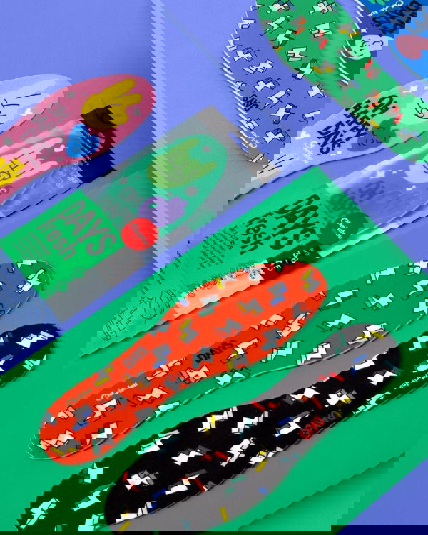 Aromatical Insoles Fresh Thunderbolts Red